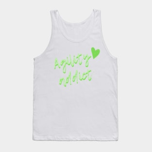 Agility addict - green agility enthusiast Tank Top